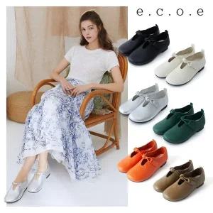 (런칭가: 59,800원) [에코에] 고트스킨 말랑 컴포트화