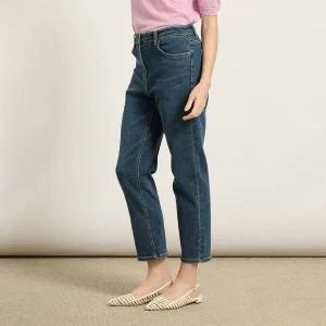 [BCBG] 캐주얼 스트레이트 데님 팬츠 B5M4G380