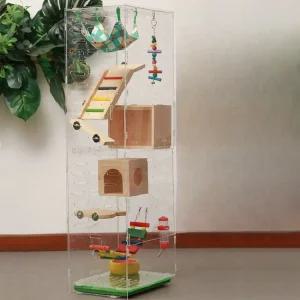 슈가글라이더 사육장 피그미다람쥐 케이지 투명 하우스