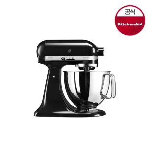키친에이드 반죽기 4.8L 아티잔 스탠드믹서 130 (오닉스 블랙/5KSM130WOB)