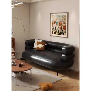 인조가죽 노래방쇼파 카페 2인용 소파 엔틱 의자 거실