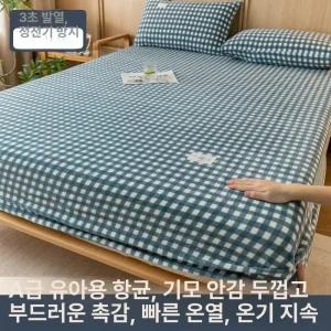 겨울매트리스커버 극세사매트리스커버 두꺼운 양털 퀼트