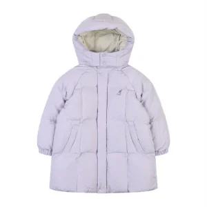 [캉골키즈]스퀘어 퀄팅 롱 다운 점퍼 PD 0009 라이트 퍼플