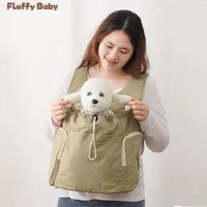 강아지 아기띠 앞가방 허그백 중형견 고양이 소형견
