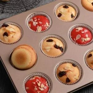 제과제빵 머핀틀 12구 도너츠 팬 오븐용 베이킹 틀 (WFJEPJ6)