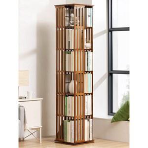 회전형 책장 책꽂이 선반 철제 6단 정리함 거실 수납형