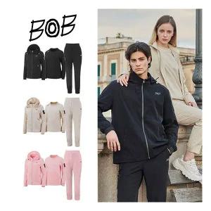 BOB 25SS 여성 타임리스 셋업 3종 (집업자켓+맨투맨+팬츠)