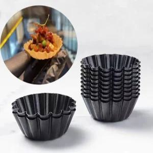 미니 타르트틀 아뮤즈 100개 타르트쉘 몰드 다이닝 에그타르트