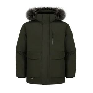 밀레 최고의 보온성을 자랑하는 고어 윈드스토퍼 대장급 남궁민 야상 구스패딩