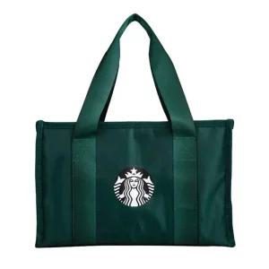 [정품] 대만 스타벅스 다크 그린 미니 보냉백
