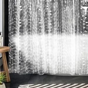 [골드스마일]3D반투명워터큐브 욕실 샤워커튼 욕조파티션 화장실 욕조샤워부스