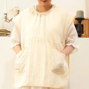 예꼬맘 엄마 턱받이 아기 아빠 순면 거즈 육아 앞치마