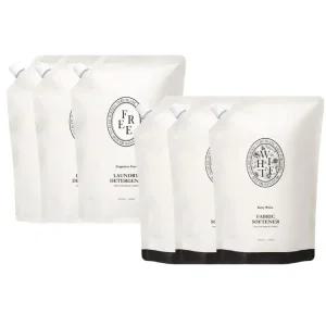 [3+3] 베르블랑 중성 아기세제 리필 +섬유유연제 리필