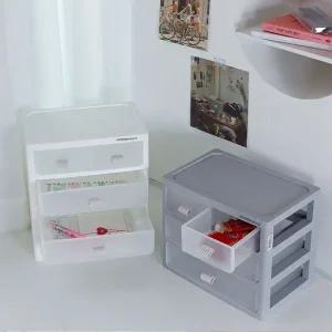 플라스틱서랍장 모던 3단 멀티 서랍장 미니서랍장 플라스틱서랍장 소품서랍장 화장대서랍장