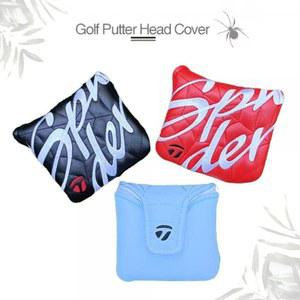자수 퍼팅 퍼터 드라이버 스퀘어 커버 거미 시리즈 골프채 디자인 사각