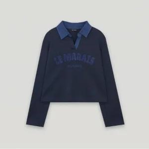 [코데즈컴바인] 데님카라 부클자수 TS (CKC-TS510W8)