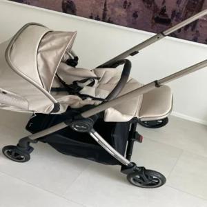 실버크로스 듄2 프리미엄 절충형 유모차 뉴트럴베이지