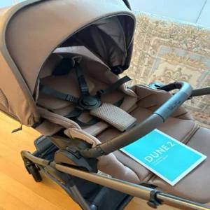 실버크로스 듄2 프리미엄 절충형 유모차 카라멜브라운