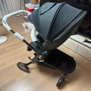 2025년 신제품 미마 크레오 절충형 유모차 블랙