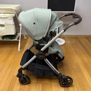 실버크로스 듄2 프리미엄 절충형 유모차 세이지그린