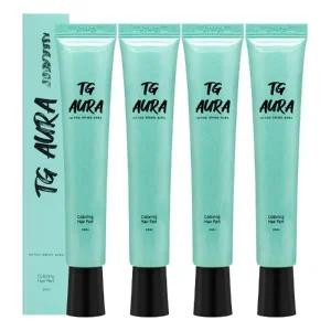 타투그리모 아우라 두피 물들임 에센스 흑갈색 30mlX4개