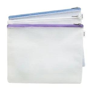 여행용 지폐 영수증 투명 여권 지갑 타포린 파우치 b5 지퍼 파일 케이스 봉투 미니 가방 다용도 수납 소형