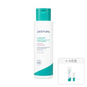 에스트라 에이시카 365 수분토너pH4.5 200ml, 1개+증정(리페어 크림 pH4.5 10ml, 1개+세럼 pH4.5 7ml, 1개)