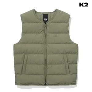 [롯데백화점]케이투 남성 다운 베스트 ON_내추럴 U넥 동절 베스트 GMU24681-JS