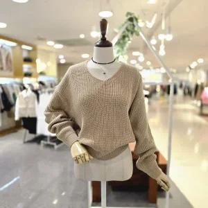 [대구백화점] [멜로디가든]하찌성형크롭V니트(M25F8K141)