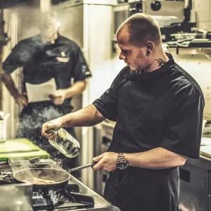 조리복 반팔 긴팔 쉐프복 한식 중식 일식 상의 고급 올 메쉬 위생복 조리사 호텔 셰프복