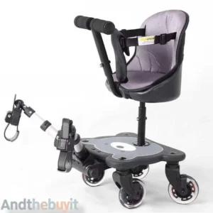 유모차 보조의자 둘째 버기보드 핸들바 연결 4륜 시트 추가