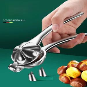 밤까는 기계 밤껍질 필러 수동 칼집내는 도구 생율 처리 군밤만들기 커팅장치