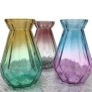 [콩심팥심]크리스탈 미니 유리 화병 인테리어 소품 그라데이션 꽃꽃이