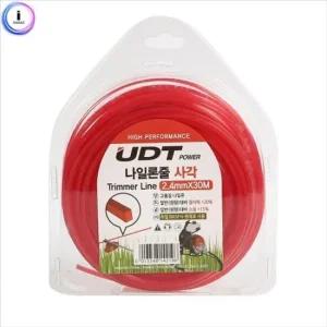 30M 나일론줄 사각형 2.4mm 예초기끈10개 예초기 예초기끈 예초기날일론끈 예초기보조끈