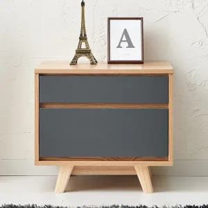 [히트가구] G473 원목 서랍 협탁 500 D 1color (착불)