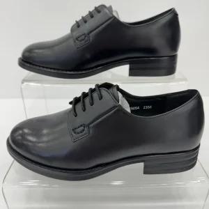 [탠디]X25054 블랙 여성 세미 구두 3CM 여자 소가죽 옥스퍼드 몰드창 슈즈