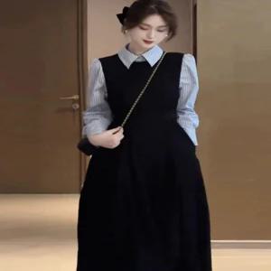 Aredz 여성가을원피스 캐주얼 스트링 결혼식하객룩