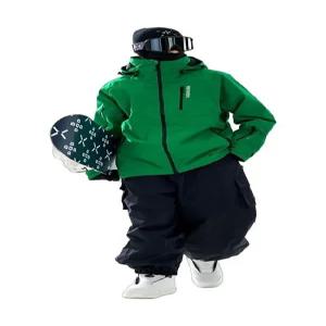 스노우보드복 오버핏 보드복 그린 여성 보드 자켓 스키 XS 여자