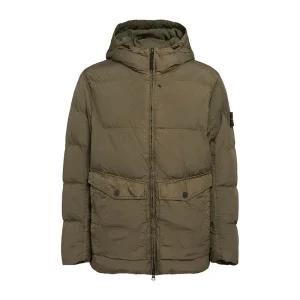 25FW 스톤아일랜드 남성 크링클랩스 후드 패딩 밀리터리그린 K2S154100011 S0A23 V0054