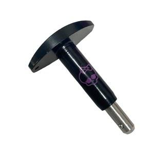 카미소 롤러 스케이트 베어링 도구 | 정밀 베어링 제거 도구 | 롤러 스케이트, 스쿠터 액세서리 | 컴팩트한 휴대용 디자인 | 범용 핏, 내구성, 경량, 사용하기 쉬운 키트 | 퍼플 로고