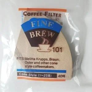 커피필터 DZPS0745 101 (40매) 1인 2인 0563 / 무료배송 여과지 드립필터 원두커피 핸드드립 거