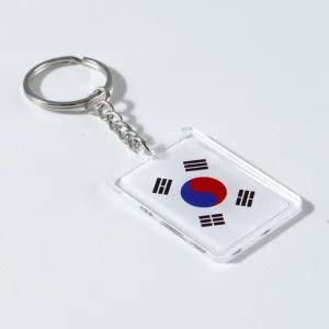 외국인선물 기념품 태극기 지갑 열쇠고리 상품 키체인 국뽕 심플