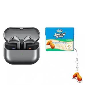 삼성 이어폰 갤럭시 버즈3 실버 + 아몬드브리즈 오리지널 케이스 무료배송