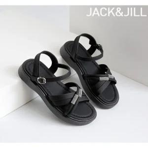 [잭앤질]잭앤질 체스 큐빅 장식 스트랩 샌들(JB5Z352)