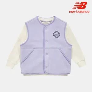 뉴발란스 키즈 SPACE 조끼+긴팔티 세트 NK9BC4602U-75 티셔츠