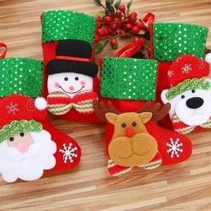 [PK] 크리스마스 양말 주머니 트리 장식 인테리어 Xmas S1