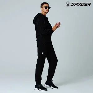 [스파이더](센텀시티점)[스파이더 본사] 여성 기모 루즈핏 셋업 조거팬츠 SPIWCNFP352WBLK