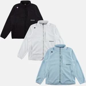 [데상트] 남성 레귤러핏 마이크로 기모 플리스 자켓 SP421SKTO4