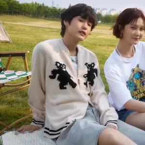 탑텐 남성 그레이트풀 데드 코위찬 가디건MSF4EC1501