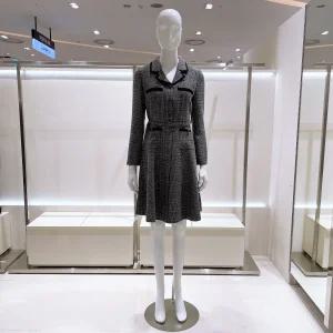 [AK수원점] [비지트인뉴욕] 컬러블록 벨티드 원피스 VA9OP14